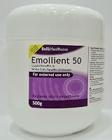 Emollient 50 Paraffin Ointment 250g for Dry Skin Moisturising by Bells view 2