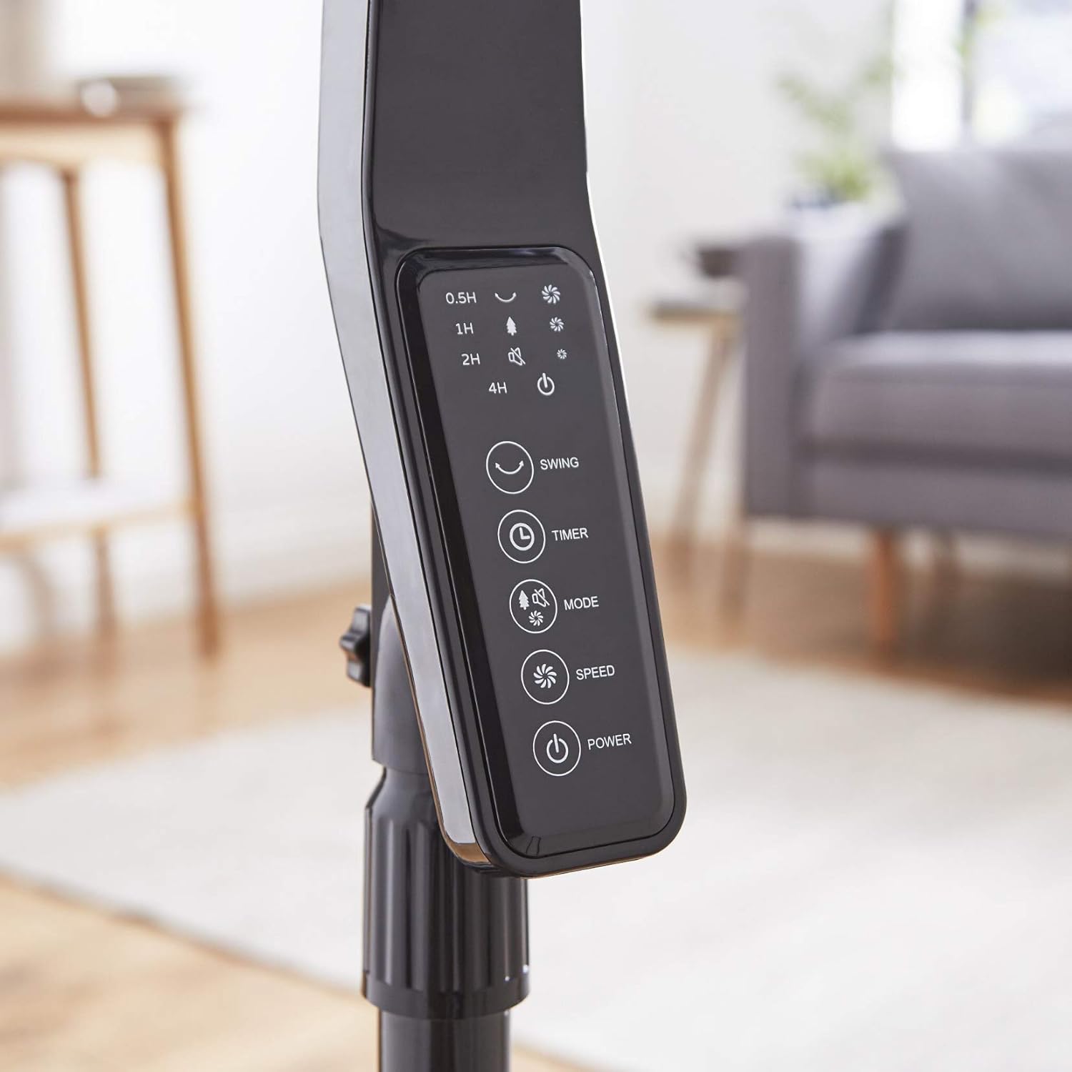 3 Modes Black Oscillation Function 60W Silent Setting Builtin Timer