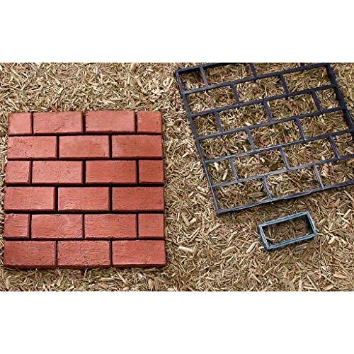 Euone Home, Paving Pavement Concrete Stepping Driveway Stone Path Mold Maker Mould Lot