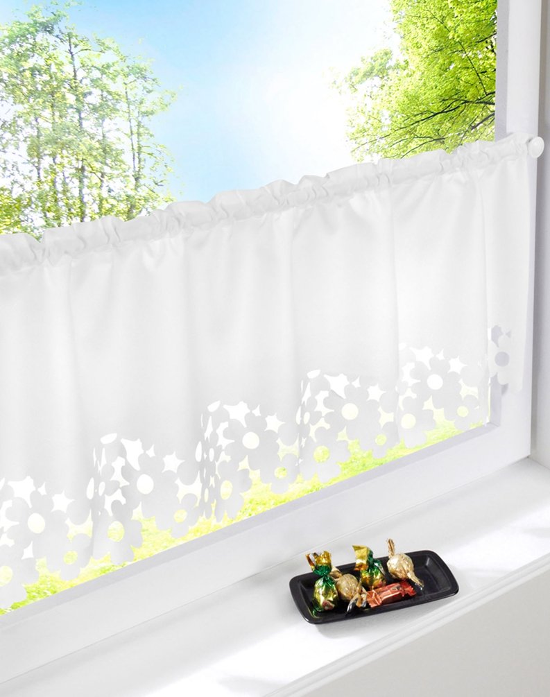 Amazon ZebraSmile 1 PCS Half Window Curtains Window B07DCXCDVS