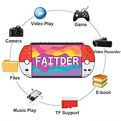 FAITDER - Elf Ball 7.1" Retro Handheld Portable