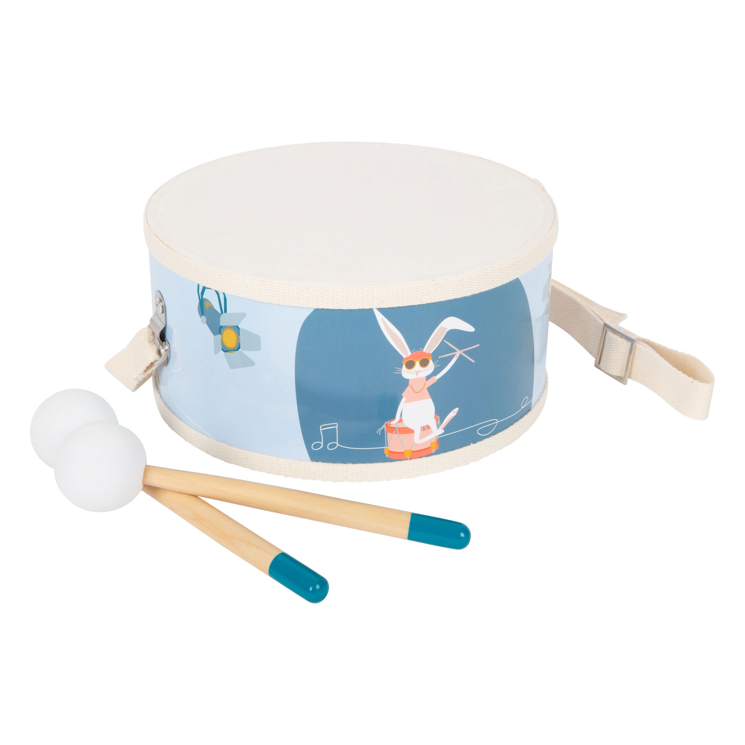Small Foot Drum Groovy Beats, instrument for kids 3+ years old, wood, early music education, Prod. 12250