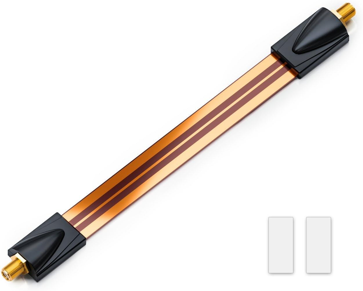 deleyCON 1x Window FeedThrough for SAT Cable 21cm Flexible Extremely