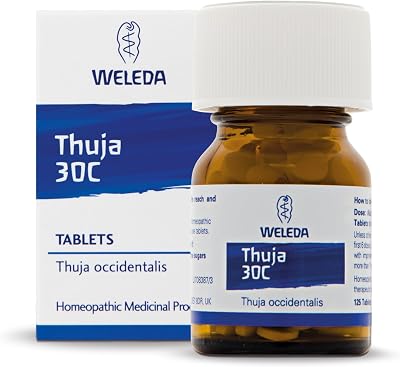 Weleda Thuja 30C Homeopathic Tablets 125 Vegetarian Thuja Occidentalis 30C
