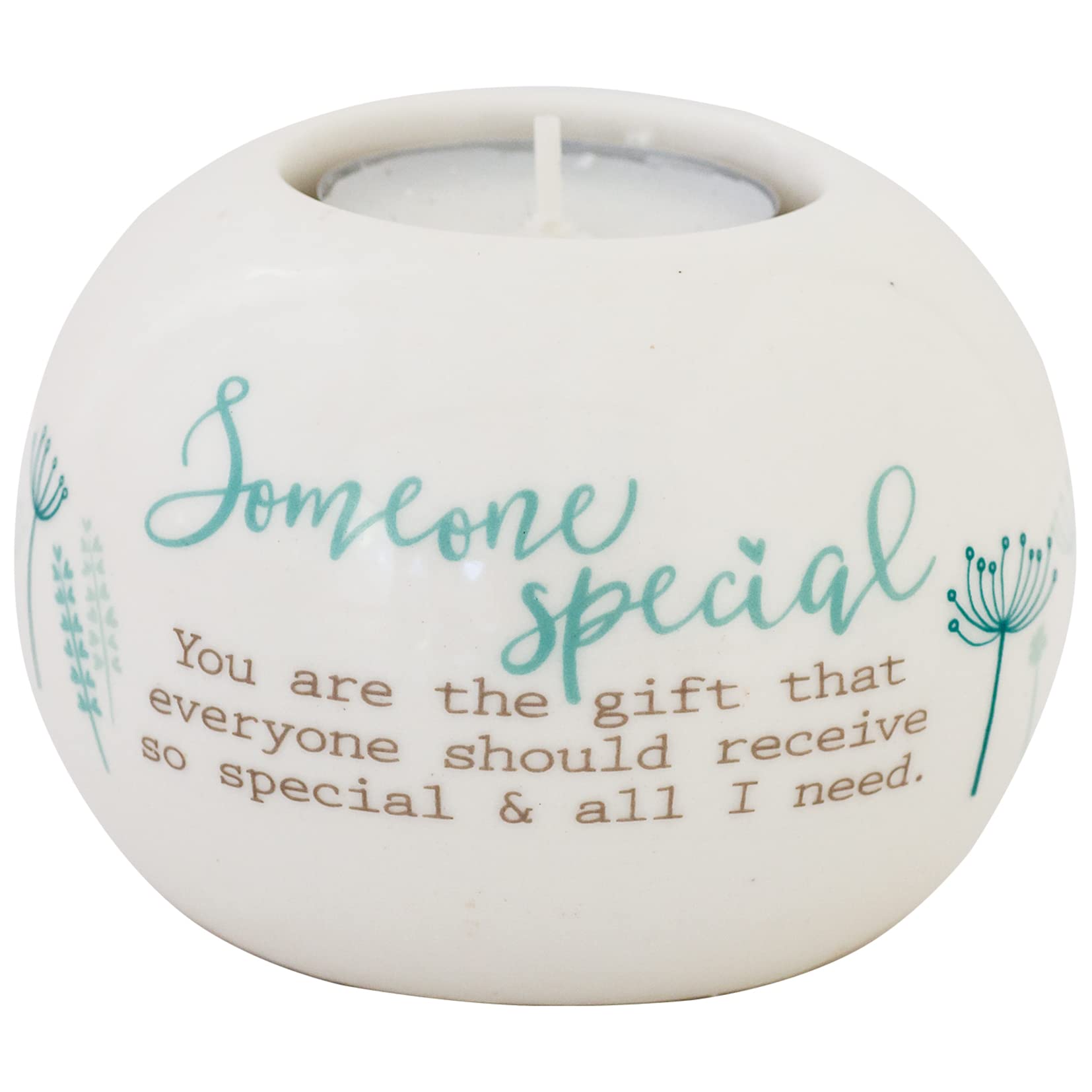 Said with Sentiment 7227 Someone Special Ceramic Tealight Holder