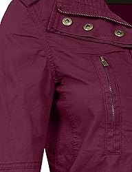 J. LOVNY Women's Versatile Military Anorak Jacket