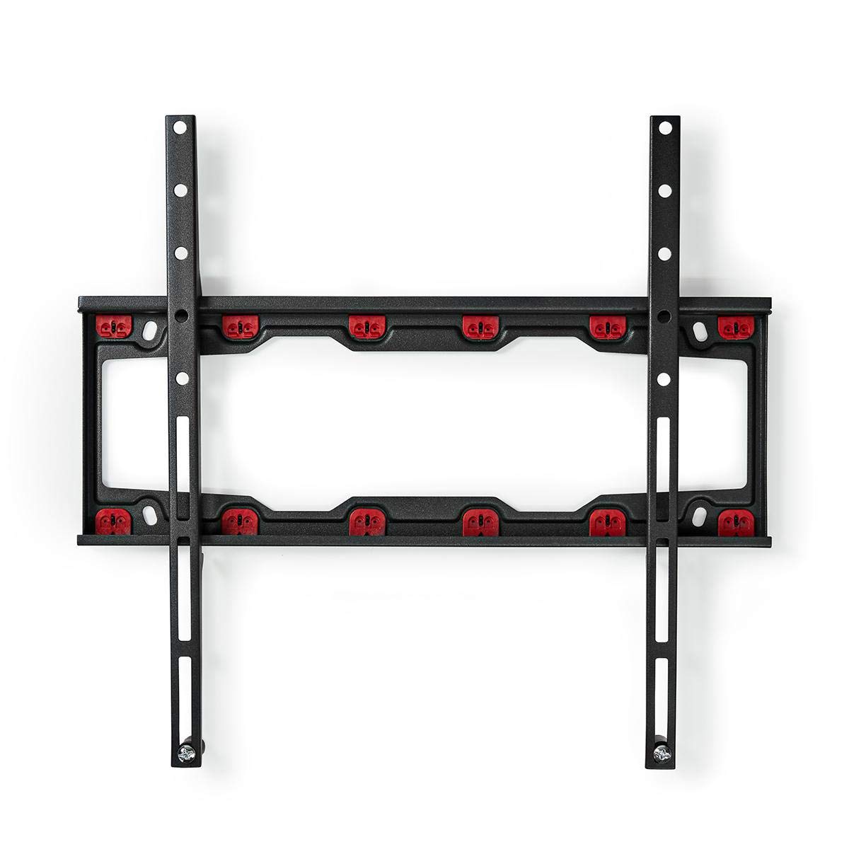 Nedis Fixed Drywall TV Mount, For 23" to 55" Screens, No-Stud Design with Auto-Lock, 28 mm Wall Distance, Max Load 35 kg, Specially Made for Drywall - Black