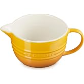 Le Creuset Stoneware Signature Batter Bowl, 2 qt., Nectar