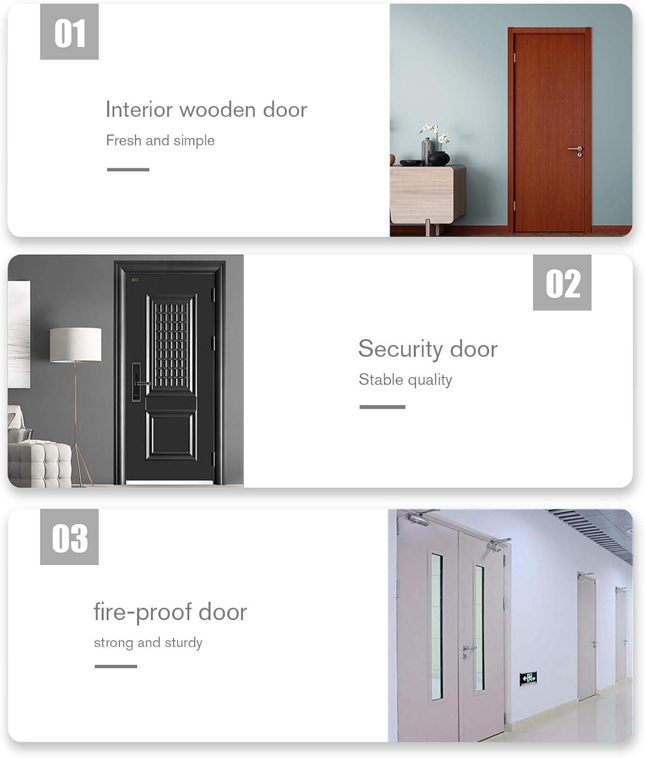 OTOTEC 6Pcs 4 Inch Flag Hinges Two Leaves Detachable Detachable Stainless Steel Brushed Lift Off Door Hinges 360 Degree Rotation with Screws - Image 4
