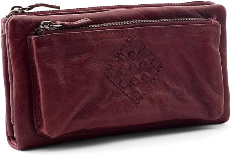 Abbacino WALLET SALVANA BURGUNDY Portafogli Donna Rosso Burgundy 3.5x10x18 cm W x H L