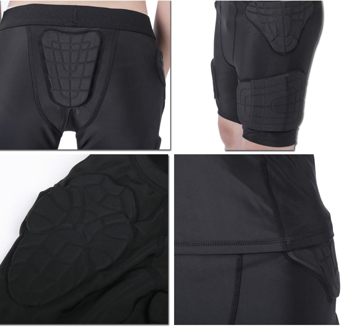 DGXINJUN Padded Compression Shirt Chest Protector Parkour Extreme Exercise Suit for Boys : Clothing