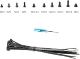 Waycreat 500pc Laptop Notebook Computer Screw Kit for IBM HP Dell Samsung Acer view 2
