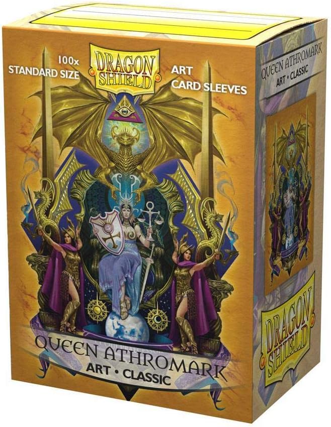 Dragon Shield Standard Size Classic Art Sleeves - 100 Count (Queen Athromark Coat of Arms), 12025