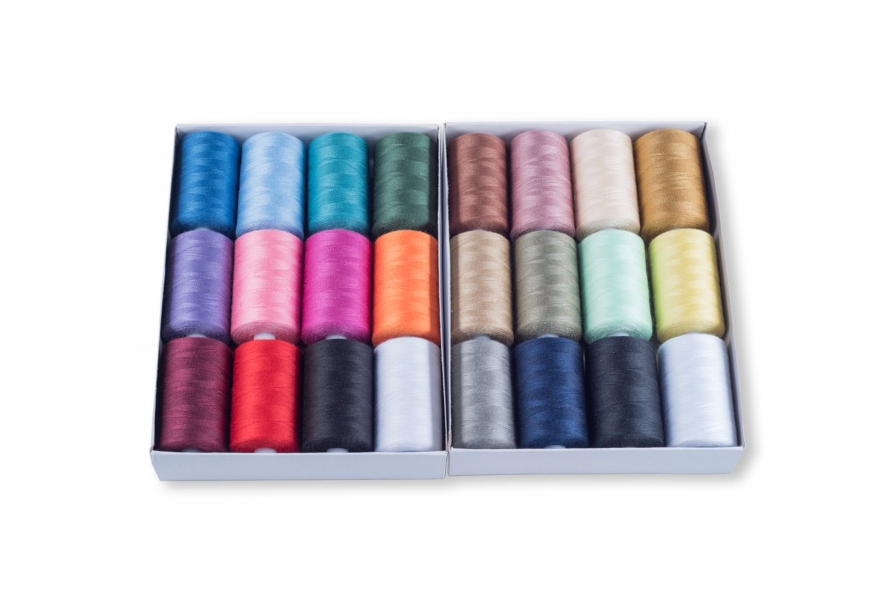 SEWING AID All Purpose Polyester Thread for Hand Sewing Machine, 24