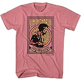 Jimi Hendrix New York City January 1970 Men's Short Sleeve T Shirt Vintage Style Graphic Tees