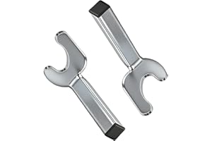 ISINSWIFT Motorcycle Rear Paddock Stand U-Shape Lift Attachment, Heavy-Duty Swingarm Spool Adapter for Sport Bike Rear Wheel 