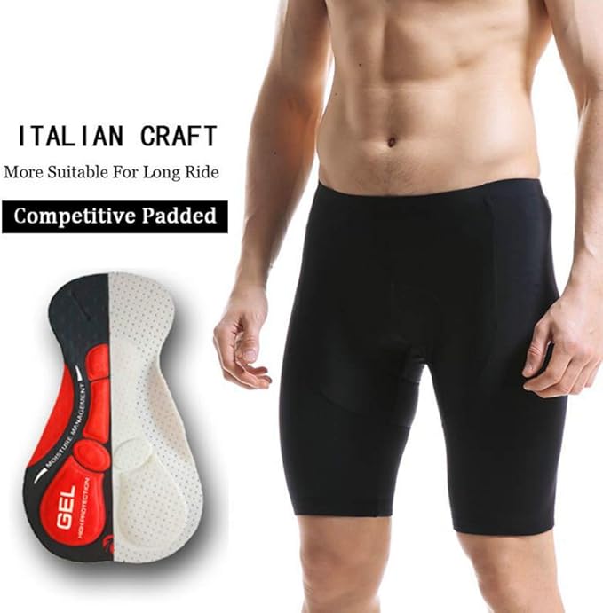 Radlerhose Herren Mit Trägern - Bequeme 3/4 Fahrradhose Für Langstrecken & Rennrad