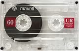 Maxell 109024 60 Minute Normal Bias Cassette Tapes 2 Pack Flat Packs view 2