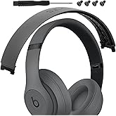 Studio 3 Headband Replacement Parts Accessories Studio3 Arch Head Band Cover Pad Repair Kit Compatible with Beats Studio 3 Wireless Top Headband. (Gray)