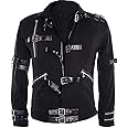 MJ Bad Black Classic Punk Jacket