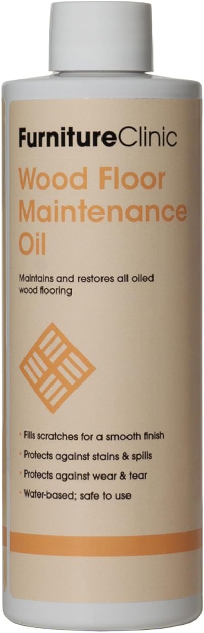 Furniture Clinic Wood Floor Maintenance Oil 500ml Satin Finish