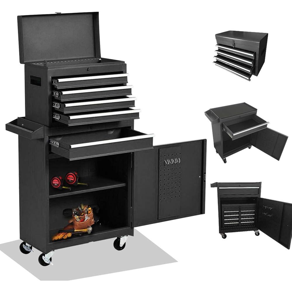 31/mo Finance 5Drawer Tool Chest Tool Box, Rolling Tool Chest