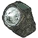 Sunnydaze Decorative Garden Rock Solar Light with White LED Light - Set of 4