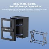Creality Filament Storage Container 2-Tier Metal Organizer 10 Rolls view 6