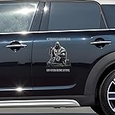 Premium Christian Templar Car Vinyl Decal, Knight Templar Vinyl Sticker, He Who Kneels Before God Decals, Christian Car Decals, Catholic Car Stickers for Cars Trucks Window Laptop | Extra Large | 12"