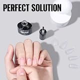 TOMICCA 4 in 1 Nail Glue Gel Kit Clear Tips 16ml 2pcs UV/LED view 3