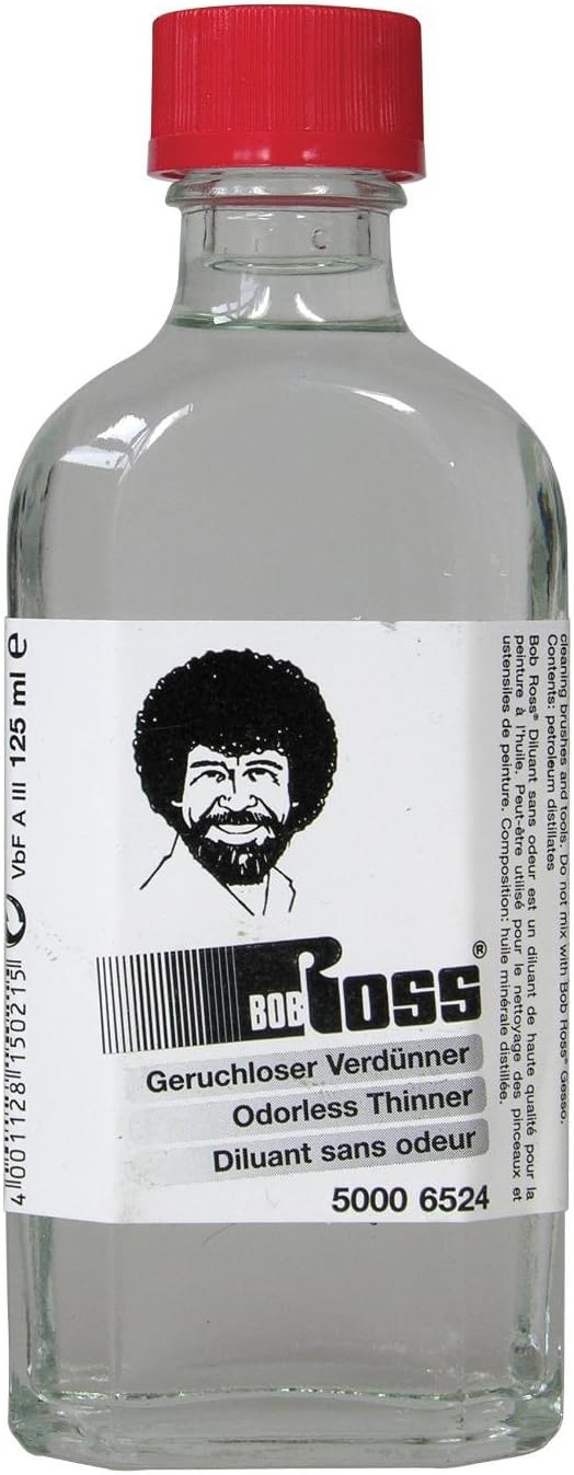 Bob Ross Odourless Thinner 125 ml for Wet-on-Wet Technique