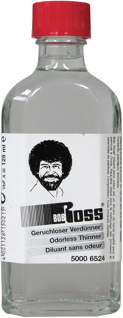 Bob Ross Odourless Thinner 125 ml for Wet-on-Wet Technique