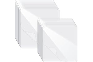 ALRHSO Shower Adhesive Strips, 20Pcs Clear Double Sided Adhesive Pads for Mounting, Waterproof Double Sided Sticker, Heavy Duty Square Washable Sticky Patch for DIY Craft Office Home(2.4 Inch & 2Inch)