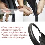 SeedFuture Pram Handle Covers Black for Babyzen Yoyo Stroller Protector view 6
