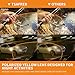 Tsafrer Polarized Sunglasses Mens Sunglasses 2 Pairs Sports Sunglasses 4 Interchangeable Lenses Sunglasses Men Women Sunglass
