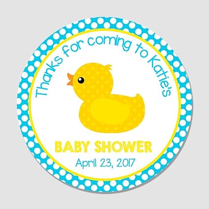 duck baby shower favors