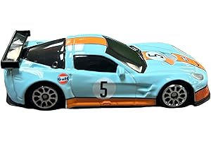 Greenlight Collectibles 51579 1:64 Scale 2010 Chevy Corvette C6-R - Gulf Oil #5 (Toylandbay Exclusive)