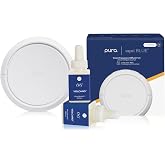 Capri Blue x Pura | Volcano Pura 5 Kit | Waterless Diffuser | Includes 1 Smart Home Diffuser + 2 Fragrance Refill Vials | Long Lasting Scents | Plug In Air Fresheners for Home