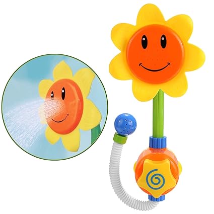 Amazon Com Sunflower Baby Bath Toys Spray Bathing Hand