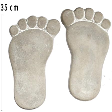 Xxl Stepping Stones Xxl Feet Huge Feetprint 4 Pair Stepping Stones