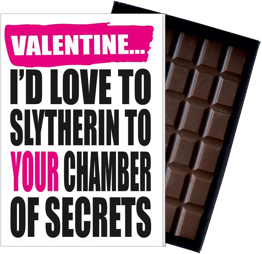 Harry Potter Inspired Valentine S Day Boxed Chocolate Gift Valentine Card For Women Silly Present For Girlfriend Oncocoa 100 Gram Silly Chocolate Greeting Card For Her Iyf182 Amazon Co Uk Grocery