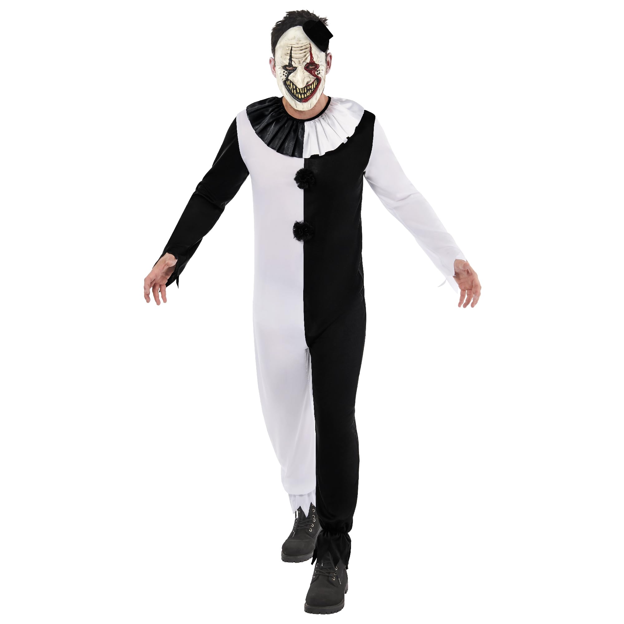 Rubies Official Terror Clown Costume, Adult Fancy Dress, Size L Halloween