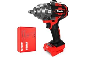 Cordless Impact Wrench 1/2" for Milwaukee 18V Battery, Impact Wrench 1000FT-LBS(1360N.m) High Torque Brushless Electric Impac