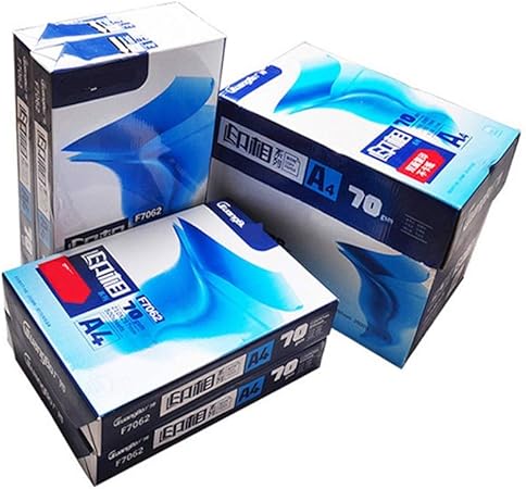Cxraiy-HO Papel A4 Oficina Copia en Papel de impresión de Papel 5000 Hojas en una