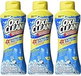 Oxi Clean Dishwasher Detergent - Extreme Power Crystals - 4X Concentrated - Lemon Clean - Net Wt. 12.7 OZ (360 g) Each - Pack of 3