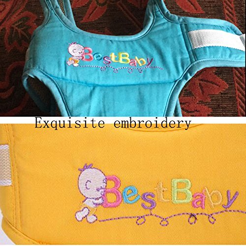 OLizee Breathable Handheld Baby Child Harnesses Learning Assistant Walker Toddler Walking Helper Kid Safe Walking Protective Belt(Blue)