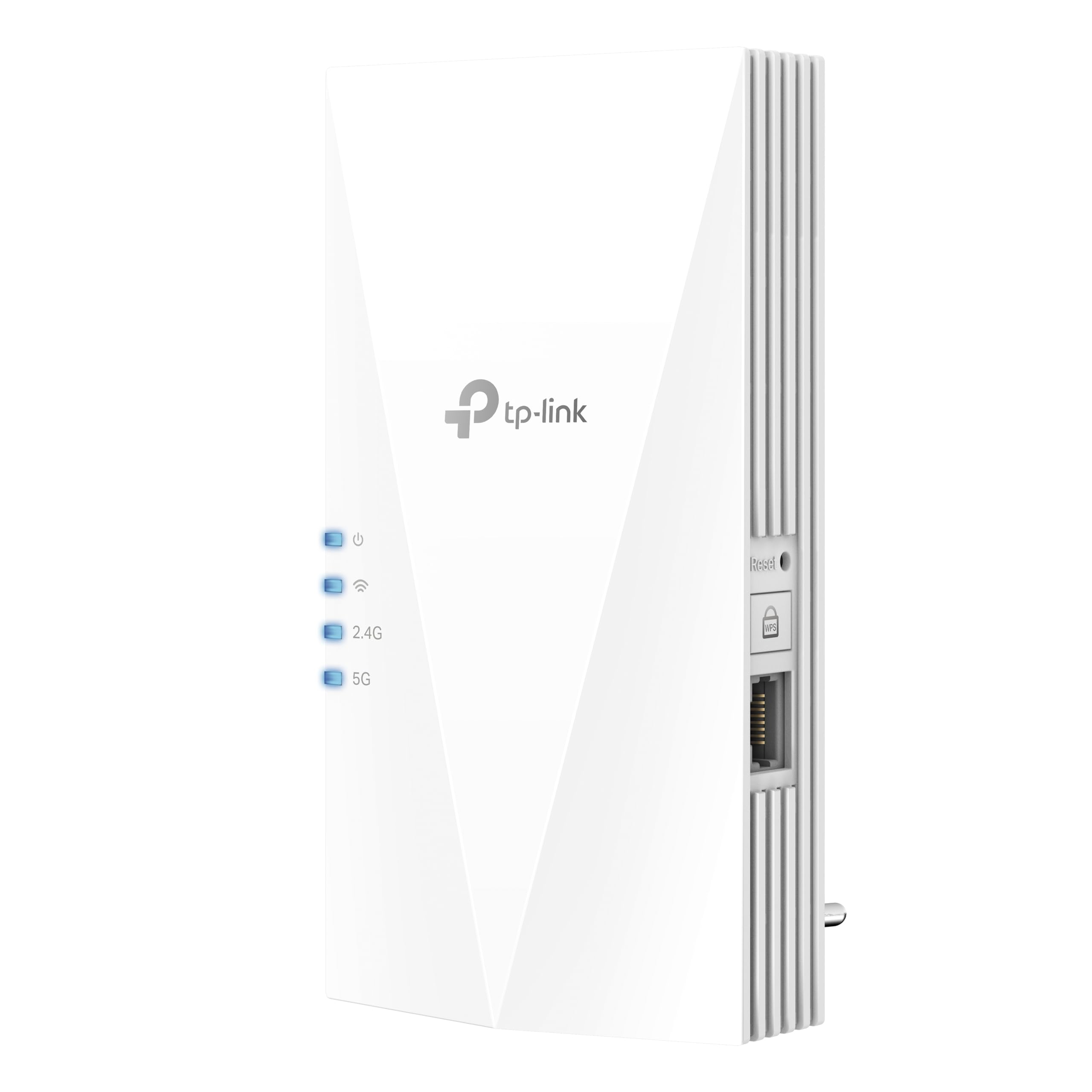 TP-Link RE700X WiFi 6 WLAN Verstärker Repeater AX3000, Dualband 2402MBit/s 5GHz + 574MBit/s 2,4GHz, MU-MIMO, Gigabit Port, Kompatibel mit Fritzbox