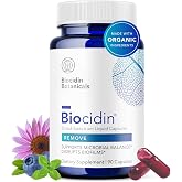 Biocidin Broad-Spectrum Capsules for Microbiome Balance, 90 Count | 18-Botanical Herbal Supplement, Biofilm Disruptor, Gut Cleanse Detox, Biofilm Defense &amp; Immune Support for Women and Men
