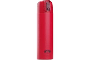 GSI Outdoors Microlite 500 Flip Water Bottle – Lightweight 17 fl. oz. Stainless Steel Insulated Bottle with Flip-Top Cap for 