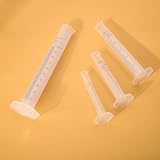 Euvoym 4pc Graduated Cylinder Set 10-100ml PP Plastic Lab Measuring Beakers view 3